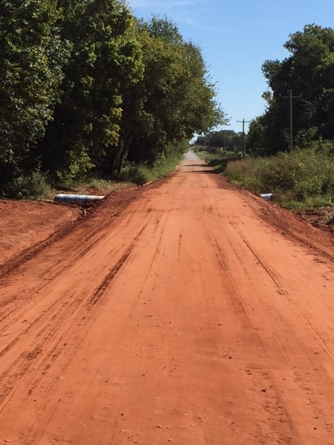 Simpson road culvert base